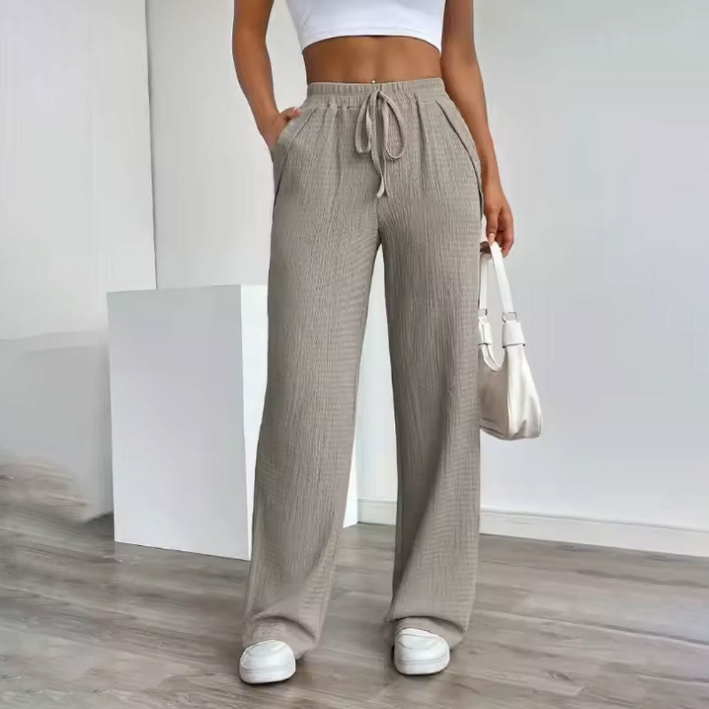 Women’s High Waist Casual Trousers