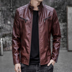 Men's Biker Leather Jacket