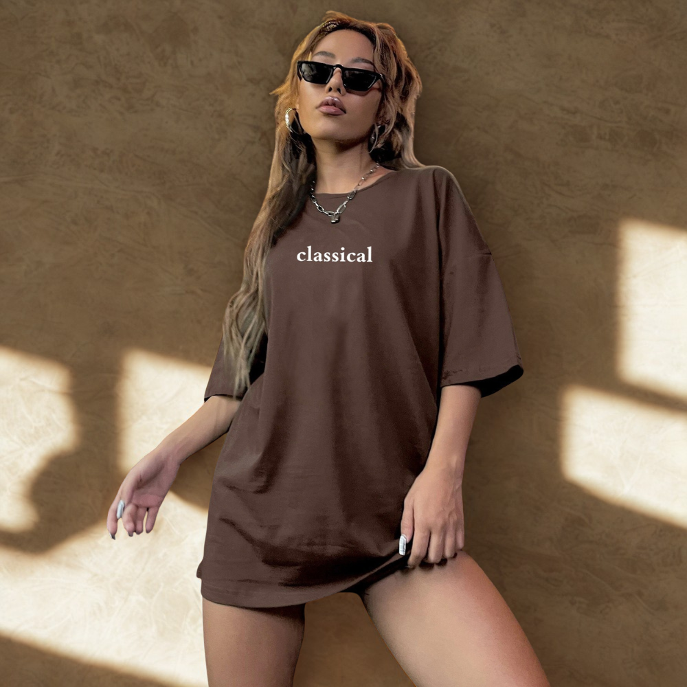 Casual Letter Print T-Shirt