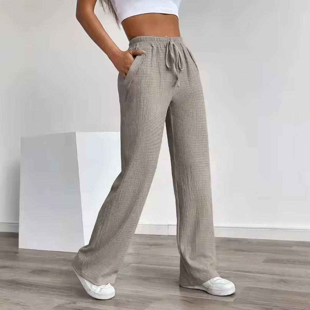Women’s High Waist Casual Trousers