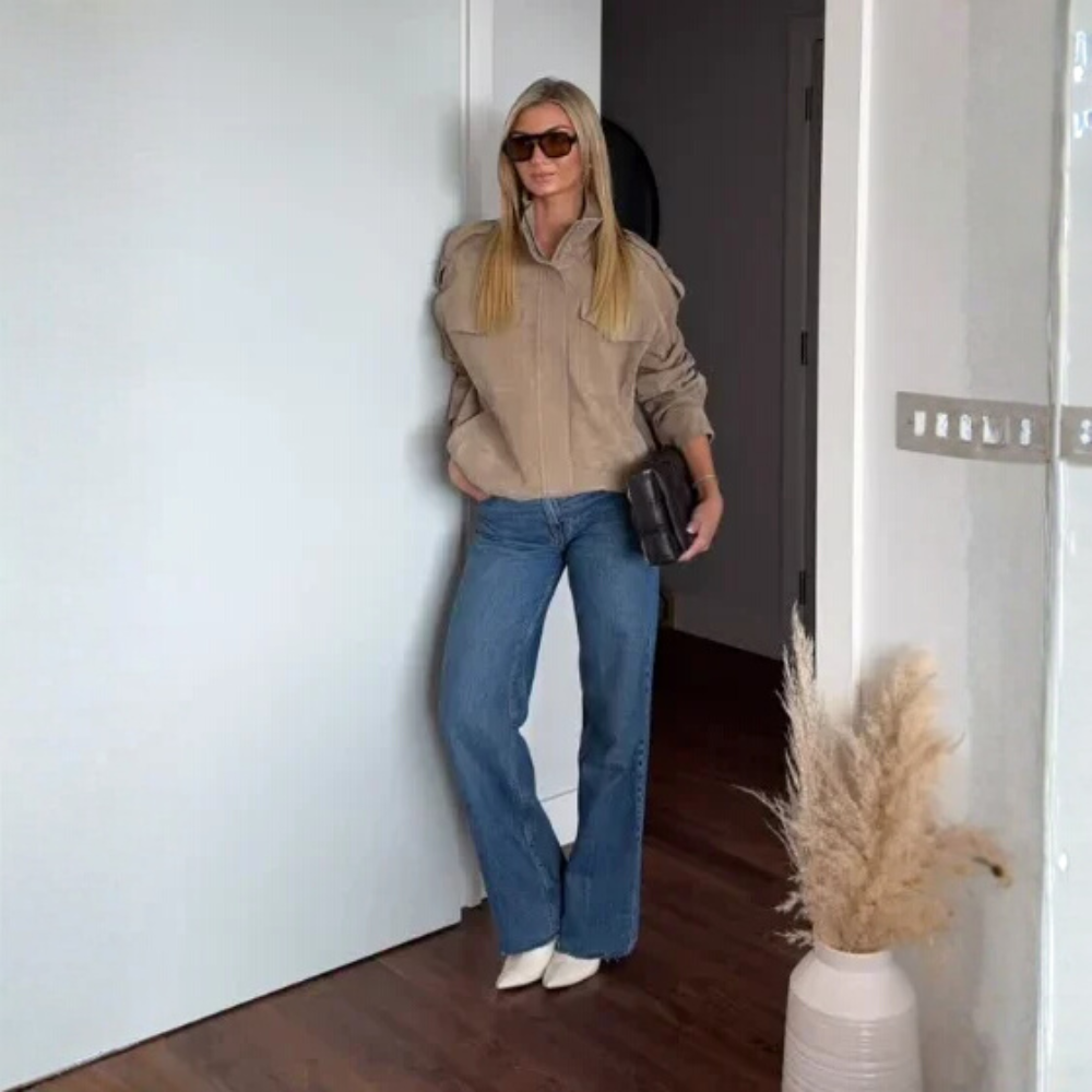 Casual Short Suede Jacket