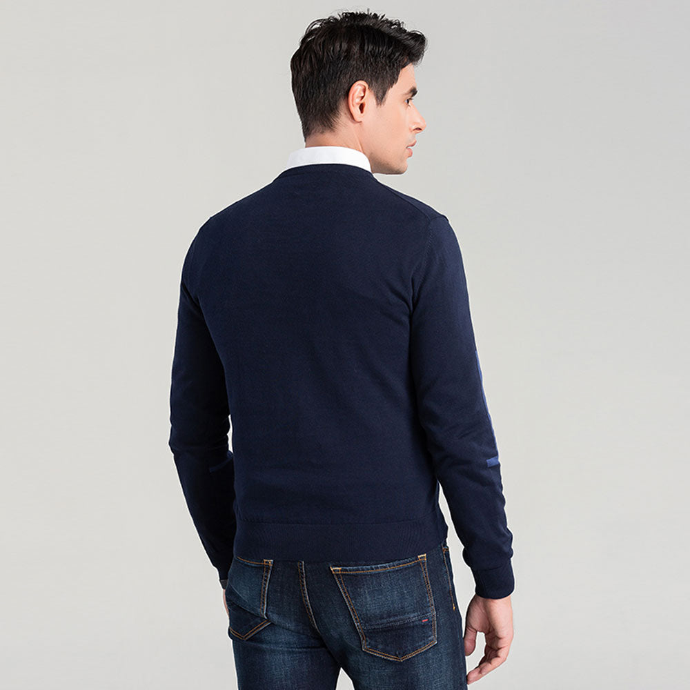 Men’s Slim Wool Knit Sweater