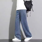 Men’s Wide Leg Straight Jeans