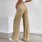 Women’s High Waist Casual Trousers