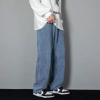 Men’s Wide Leg Straight Jeans