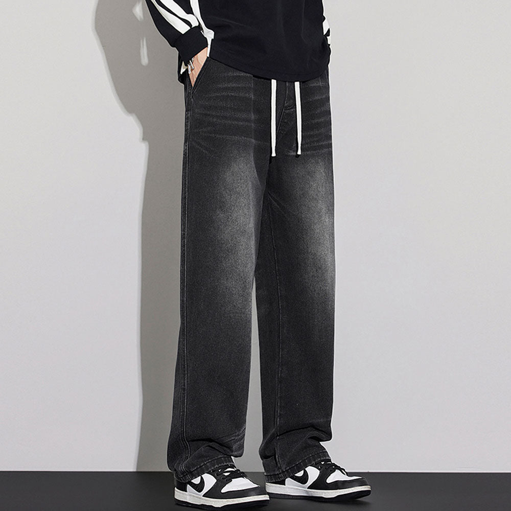 Men’s Loose Fit Wide Leg Jeans