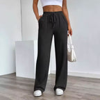 Women’s High Waist Casual Trousers