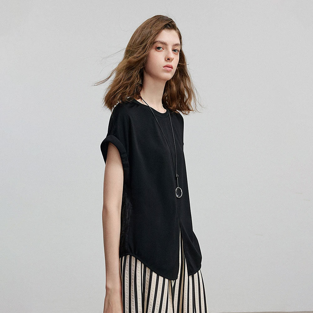 Women’s White Chiffon Blouse