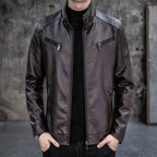Men's Biker Leather Jacket